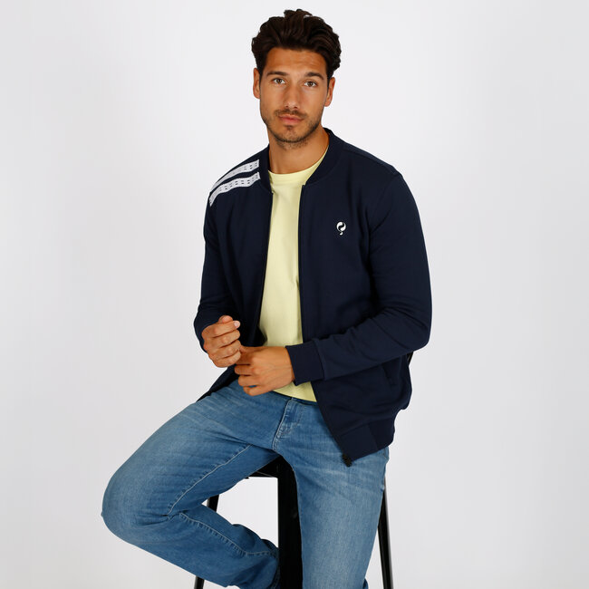 Men's Vest Tirns - Dark Blue