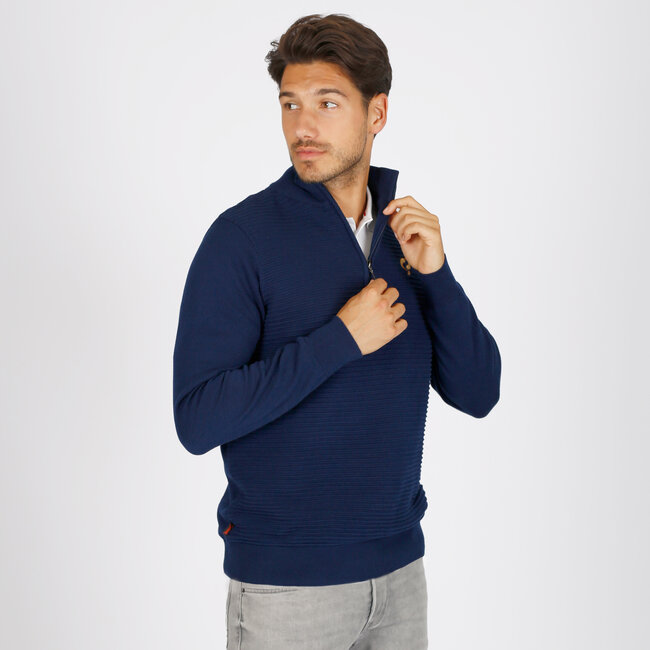 Heren Trui Woudrichem - Diepblauw