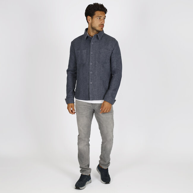 Men's Overshirt Meerwijk - Denim Blue