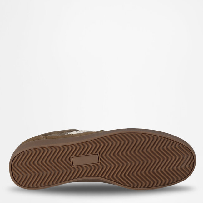 Men's Sneaker Platinum - Medium Brown/OffWhite/Gum