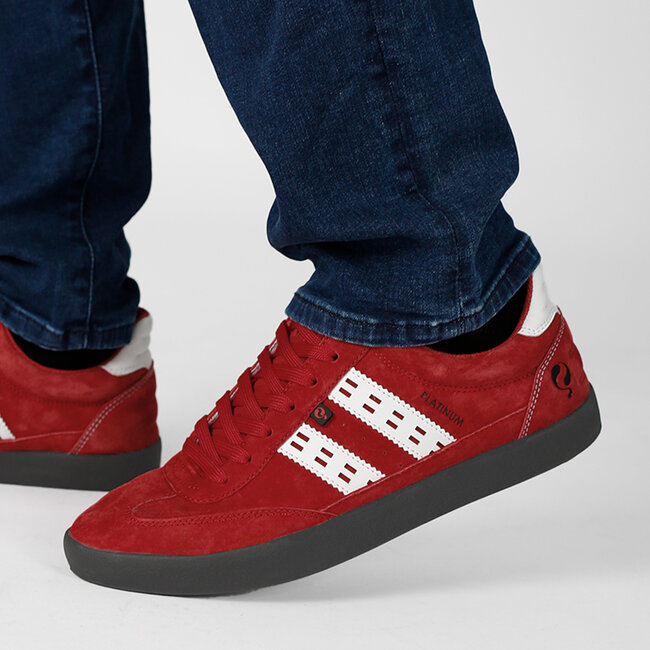 Men's Sneaker Platinum - Red/White/Anthracite