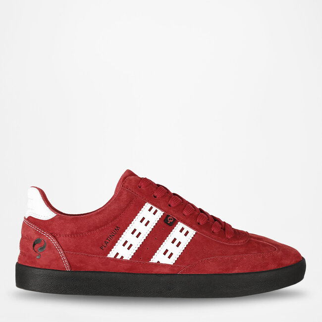 Heren Sneaker Platinum - Rood/Wit/Antraciet