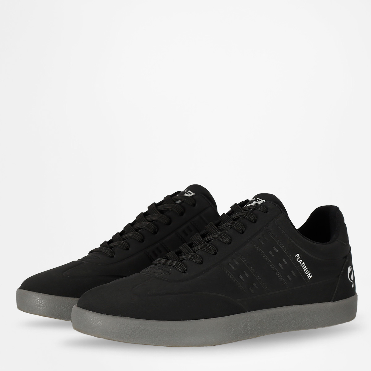 Heren Sneaker Platinum One | Zwart/Antraciet