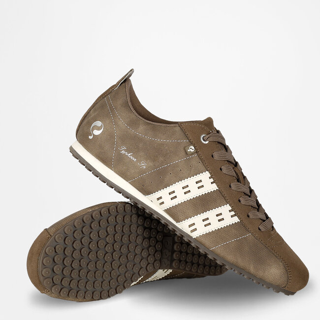 Heren Sneaker Typhoon SP - Middenbruin/OffWhite/Gum