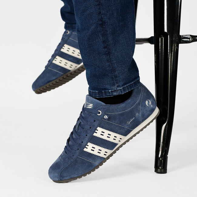 Heren Sneaker Typhoon SP - Blauw/OffWhite/Grijs