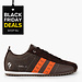 Q1905 Heren Sneaker Typhoon SP - Donkerbruin/Oranje