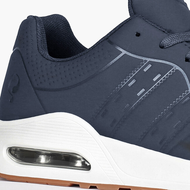 Heren Sneaker Hank - Middenblauw