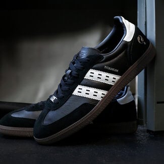 Q1905 Men's Sneaker Titanium - Black/White