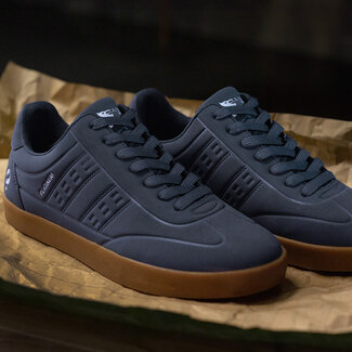 Q1905 Heren Sneaker Platinum One - Middenblauw/Gum