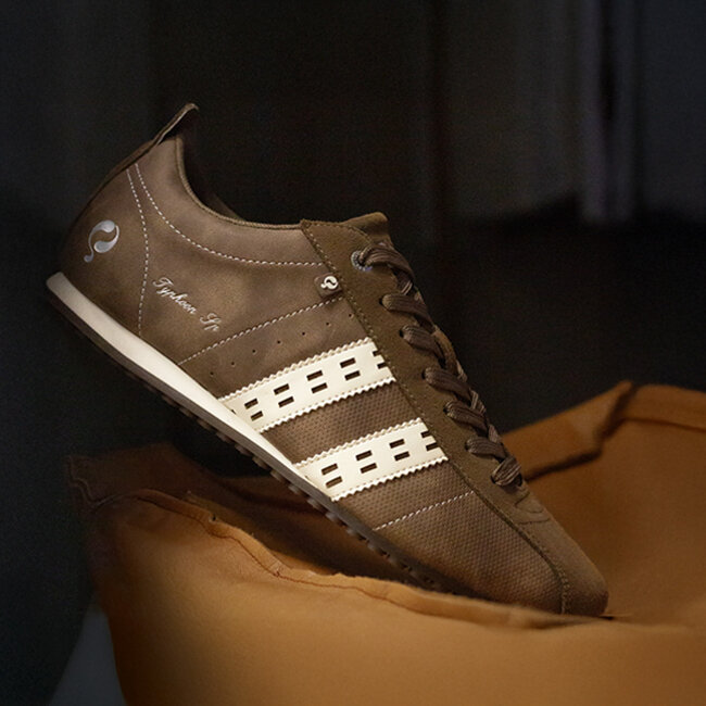 Heren Sneaker Typhoon SP - Middenbruin/OffWhite/Gum