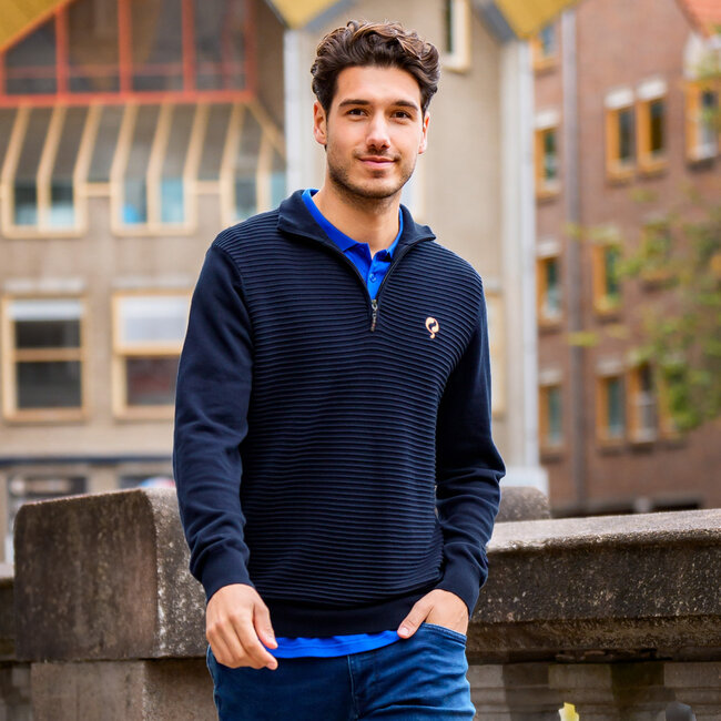 Men's Sweater Woudrichem - Dark Blue