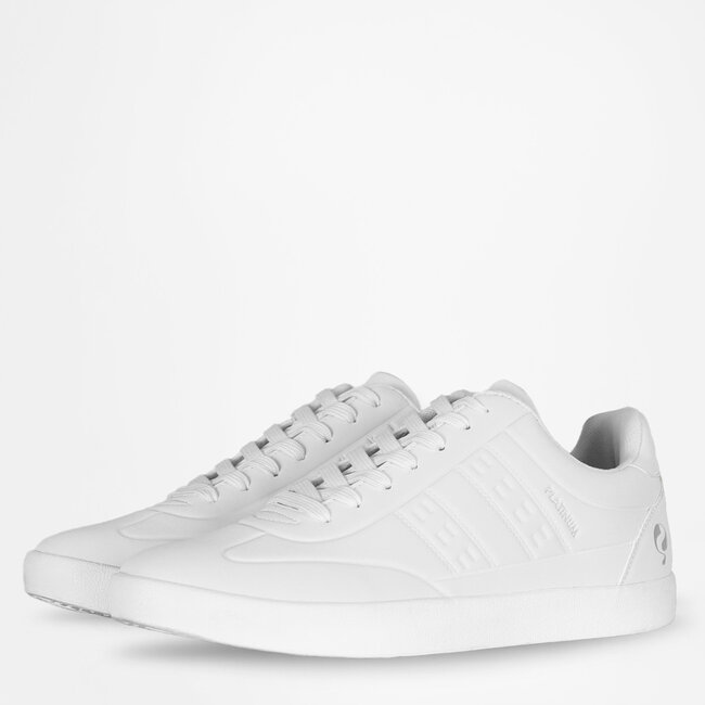 Heren Sneaker Platinum One - Wit/ Wit