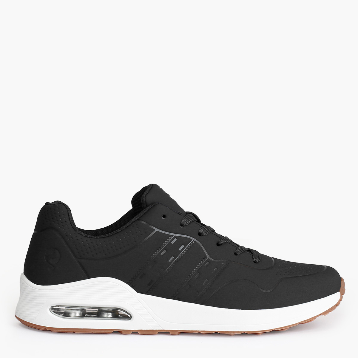 Heren Sneaker Hank | Zwart Wit