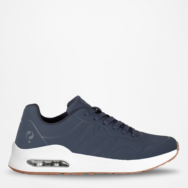 Men's Hank Sneakers - Mid Blue/White
