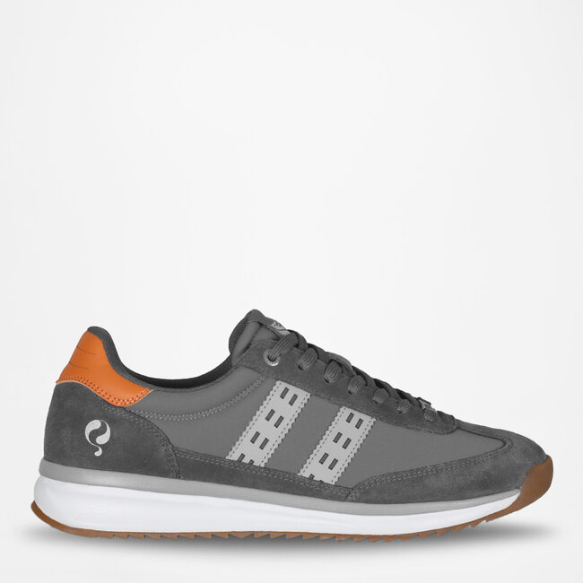Heren Sneaker Boston Pro - Antraciet/ Grijs/ Oranje