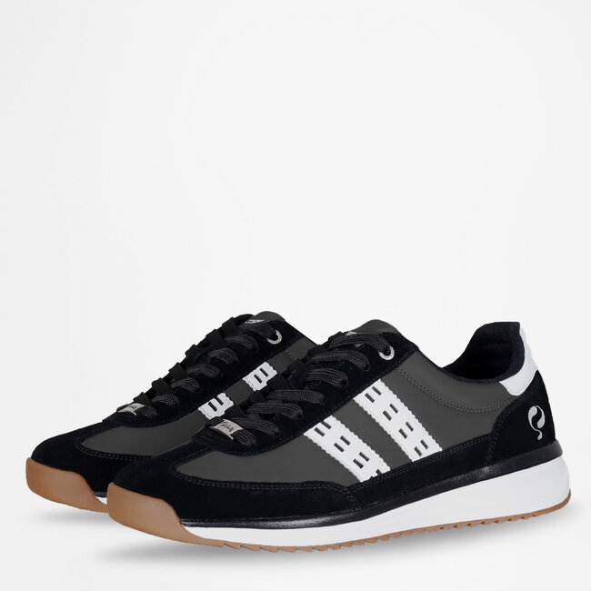 Men's Boston Pro Sneaker - Black/White