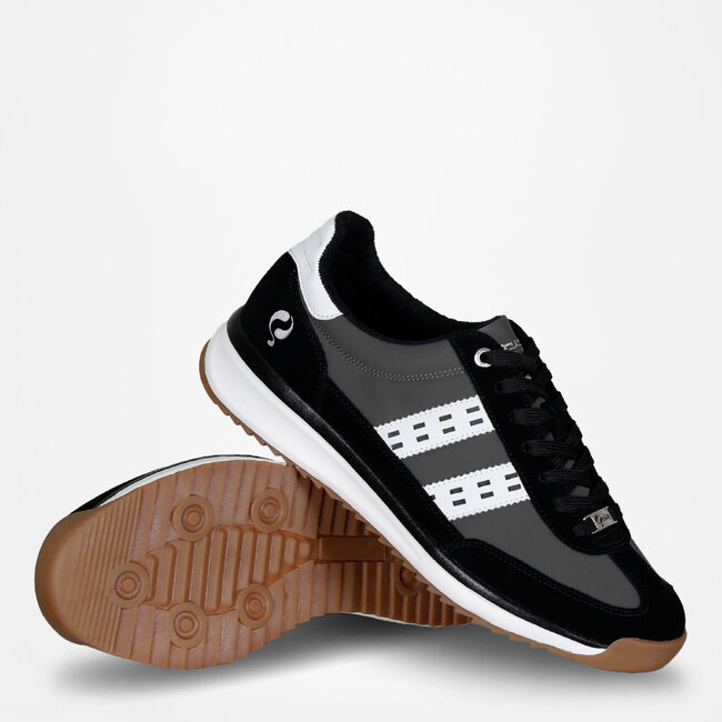 Men's Boston Pro Sneaker - Black/White