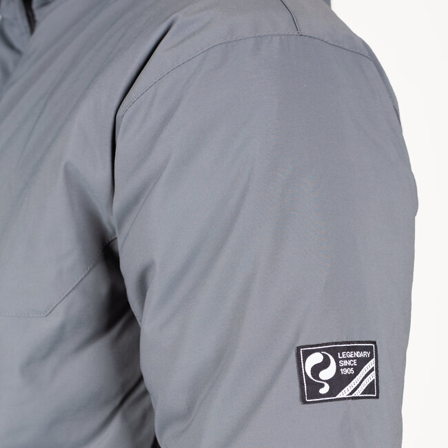 Q1905 Evergreen Winter Coat - Grey/White | Warm & Weatherproof