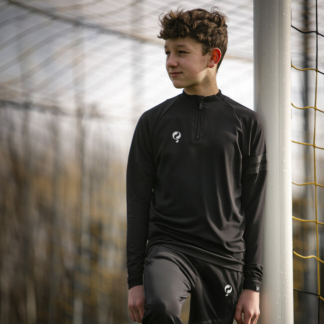 Kids Zip Sweater Legend - Zwart