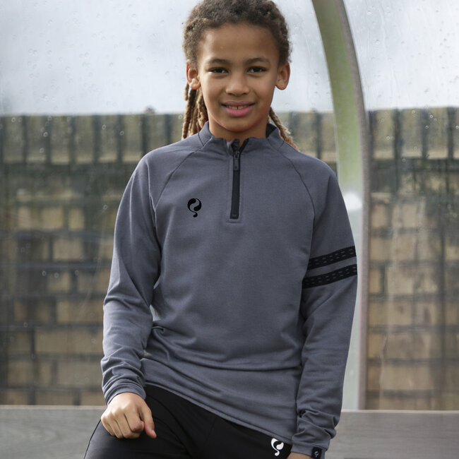 Q1905 Kids Zip Sweater Legend - Grey