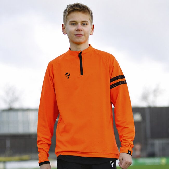 Kids Zip Sweater Legend - Orange