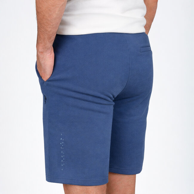 Heren Sweatshort Nes - Jeansblauw