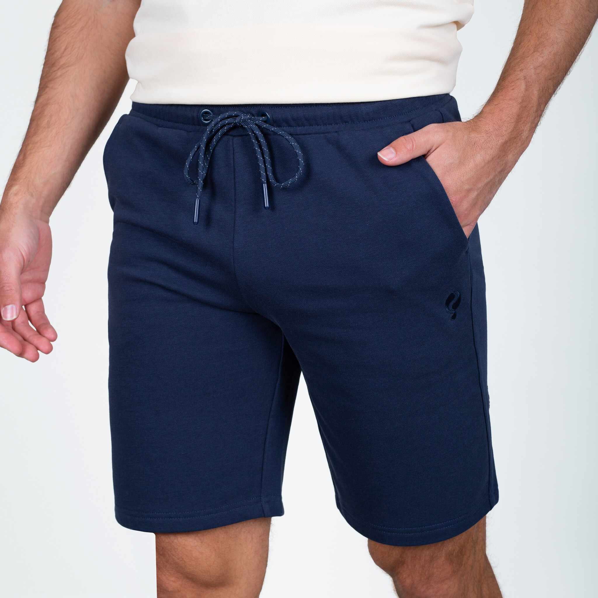 Heren Sweatshort Nes | Donkerblauw afbeelding
