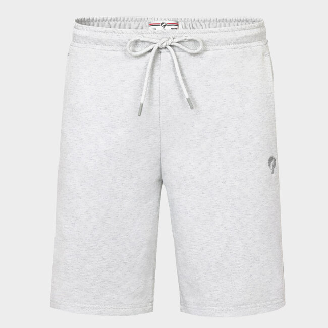 Heren Swestshort Nes - Witgrijs