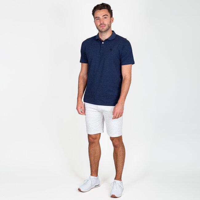 Heren Sweatshort Nes - Witgrijs