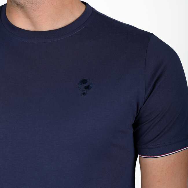 Heren T-shirt Dronten - Donkerblauw