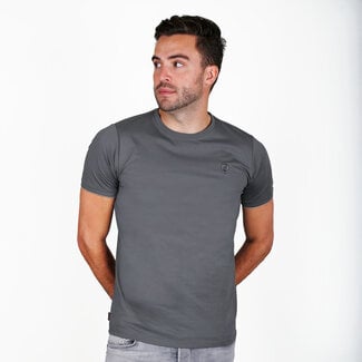 Q1905 Heren T-shirt Dronten - Antraciet