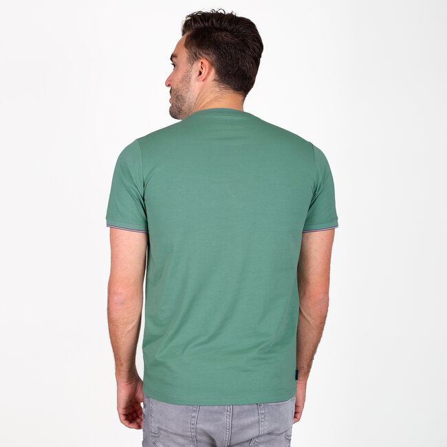 Heren T-shirt Dronten - Bladgroen