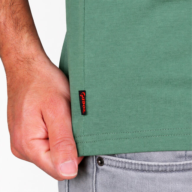 Men's T-shirt Dronten - Leaf green