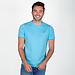 Q1905 Men's T-shirt Dronten - Bright Blue