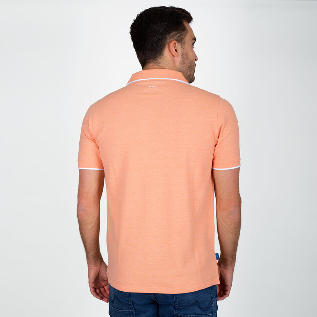 Men's Polo Stein - Light Orange Melange