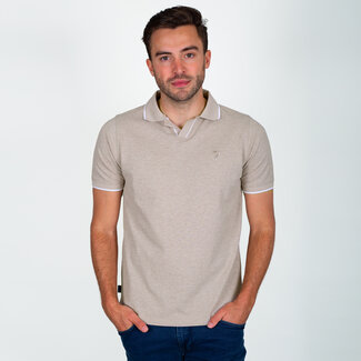 Q1905 Men's Polo Stein - Sand Melange