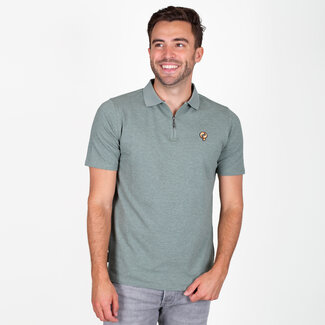 Q1905 Men's Polo Zuidland - Light Green Melange