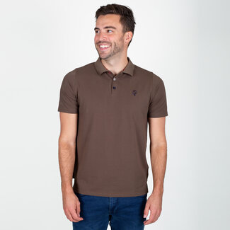 Q1905 Men's Polo Willemstad - Dark Brown