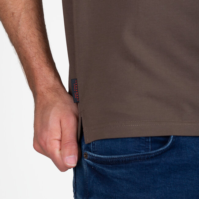 Men's Polo Willemstad - Dark Brown