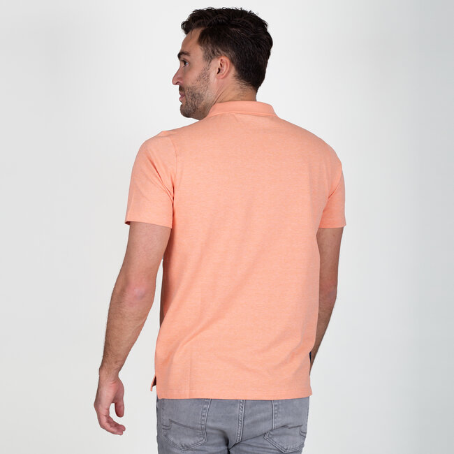 Men's Polo Willemstad - Light Orange Melange