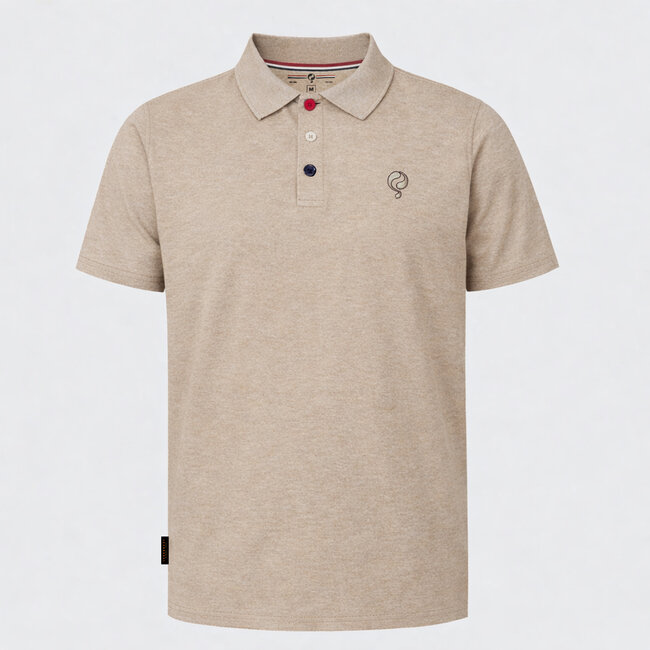 Men's Polo Willemstad - Sand Melange