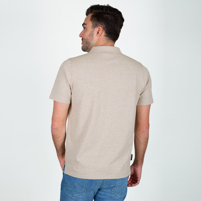 Men's Polo Willemstad - Sand Melange