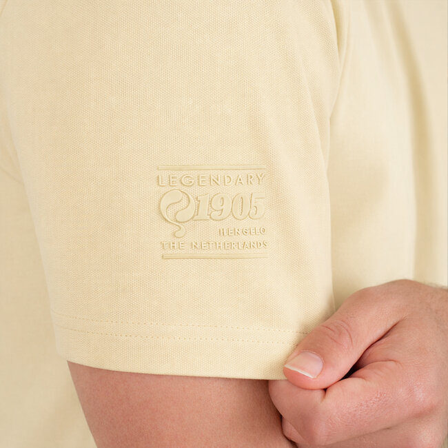 Men's Polo Zuidland - Light Yellow
