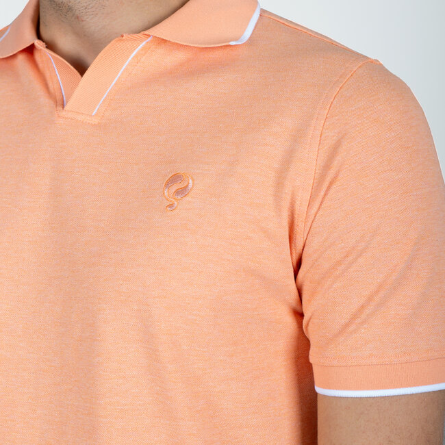 Men's Polo Stein - Light Orange Melange