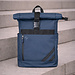 Q1905 Rolltop Rugzak Fjord - Marineblauw