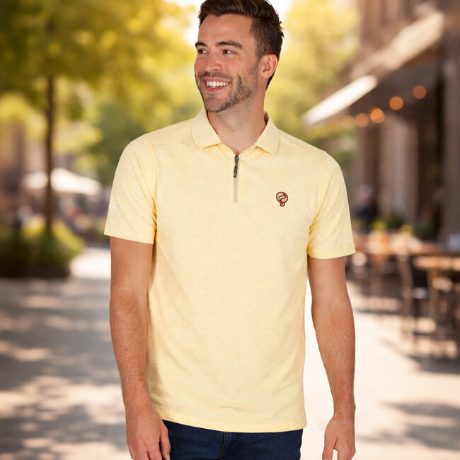 Men's Polo Zuidland - Light Yellow