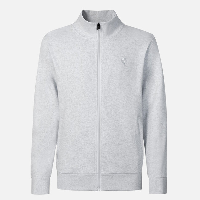 Heren Sweatvest Blokland - Witgrijs