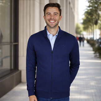 Q1905 Men's Sweat Vest Blokland - Dark Blue