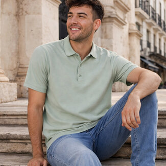 Q1905 Men's Polo Hessum - Mist Green