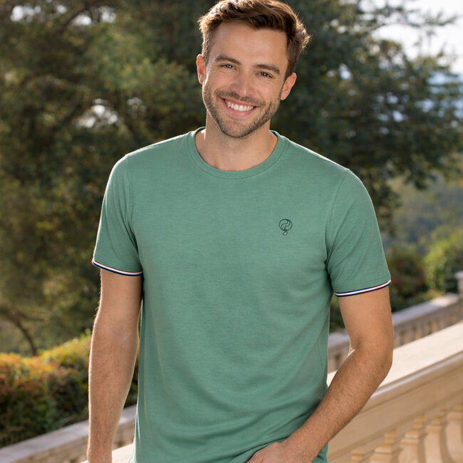 Men's T-shirt Dronten - Leaf green